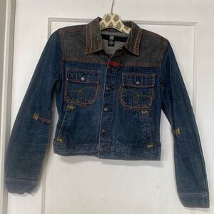 MARITHE FRANCOIS GIRBAUD VINTAGE DENIM JACKET